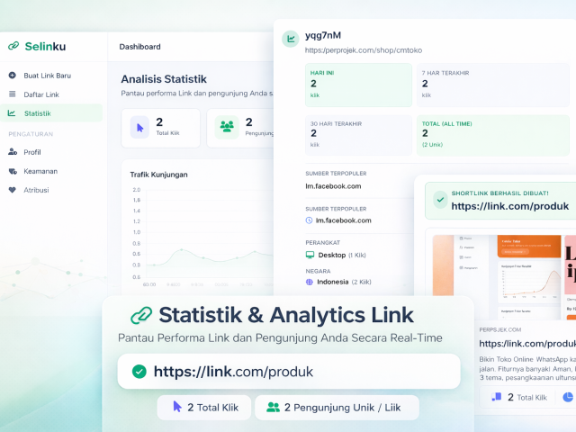 Source Code Selinku - Short Link Management